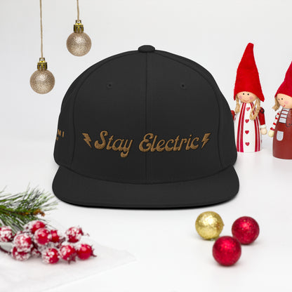 Stay Electric – Snapback Hat