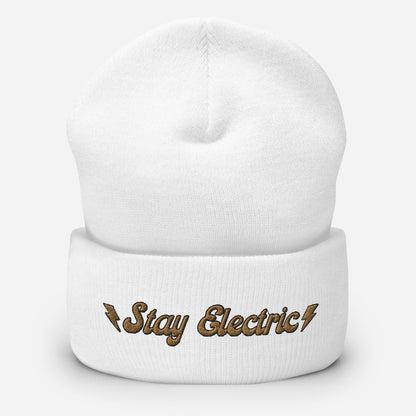 Stay Electric - Cuffed Beanie