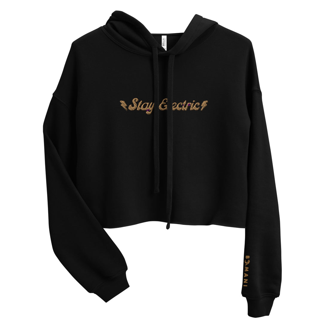 Stay Electric – Cropped Hoodie